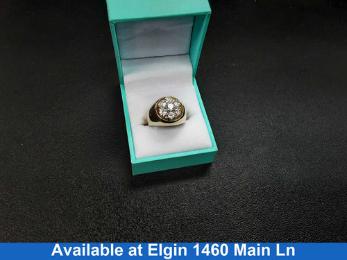 Men's Ring - Yellow Gold 14k (.585) 13.3 grams Size 9