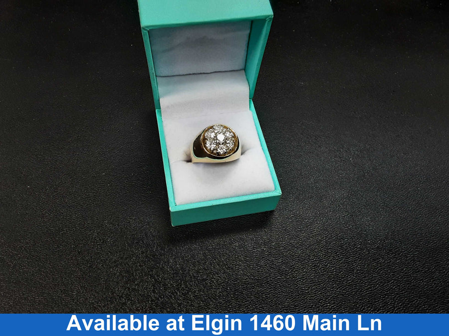 Men's Ring - Yellow Gold 14k (.585) 13.3 grams Size 9