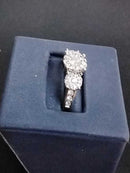 Women's Ring - White Gold 10k (.417) 3.5 grams Size 20
