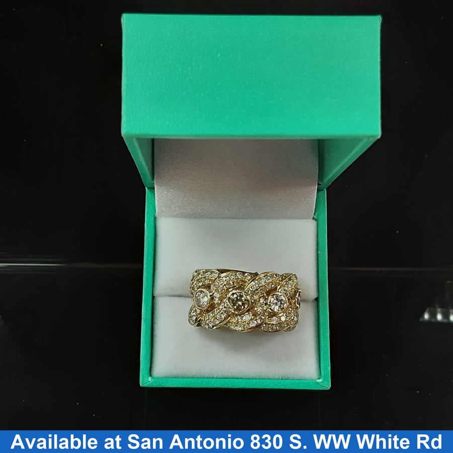 Men's Ring - Yellow Gold 10k (.417) 10.5 grams Size 7.5