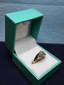 Women's Ring - Yellow Gold 10k (.417) 3.4 grams Size 9.5
