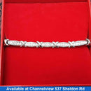 Bracelet - White Gold 10k (.417) 10.9 grams 8 inch