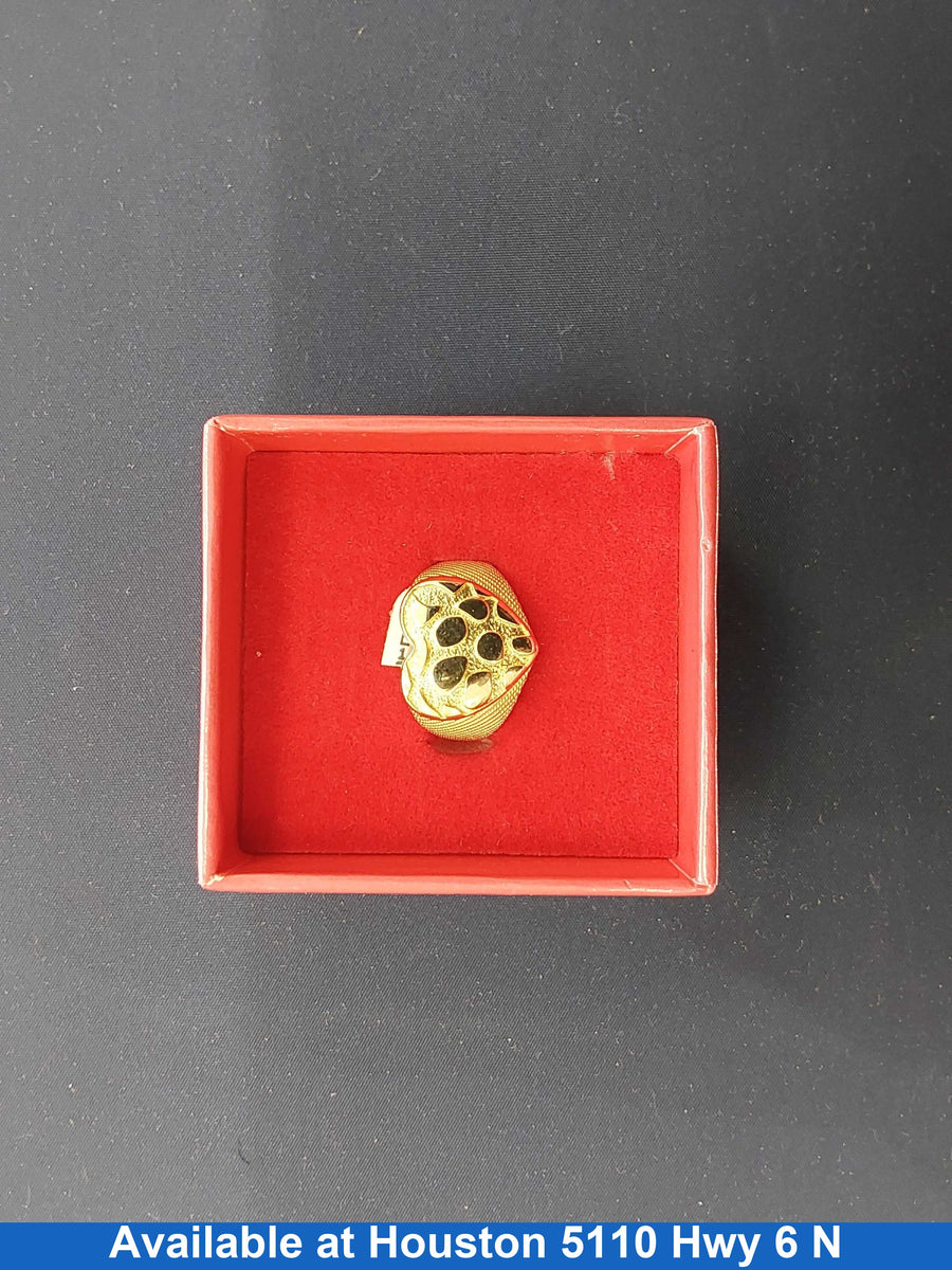 Women's Ring - Yellow Gold 14k (.585) 4.6 grams Size 8