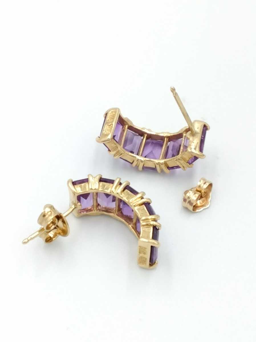 Earrings - Yellow Gold 14k (.585) 3.4 grams