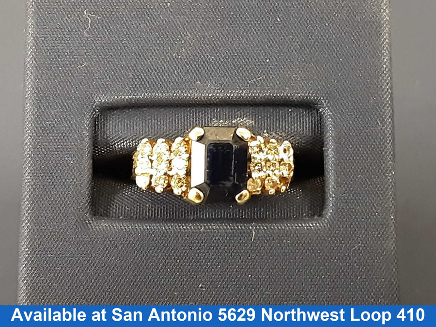 Women's Ring - Yellow Gold 10k (.417) 3.6 grams Size 5.5