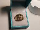 Men's Ring - Yellow Gold 10k (.417) 4.5 grams Size 10.5