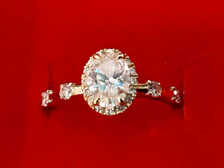 Women's Ring - Yellow Gold 14k (.585) 2.5 grams Size 8
