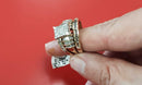 Women's Ring - Yellow Gold 14k (.585) 11.4 grams Size 9