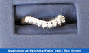 Women's Ring - Anniversary - Yellow Gold 14k (.585) 2.6 grams Size 5