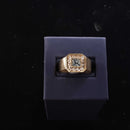 Men's Ring - Yellow Gold 14k (.585) 9.2 grams Size 7