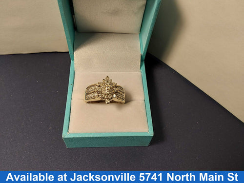 Women's Ring - Yellow Gold 10k (.417) 5.5 grams Size 9