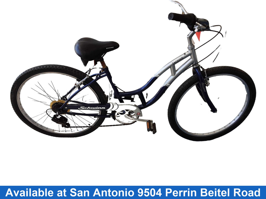 Schwinn Jaguar Silver Cruiser Bike
