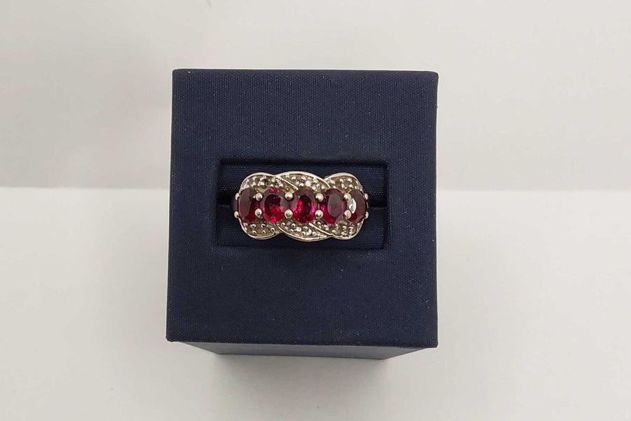 Women's Ring - Silver 4.65 grams Size 7.5