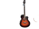 Yamaha Apx500 Brown Acoustic / Electric Classic Guitar