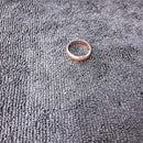 Ring - Wedding Band - Yellow Gold 14k (.585) 4.8 grams Size 7