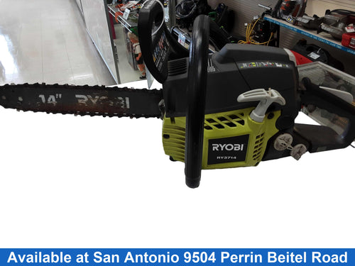 Ryobi Ry3714vnm Green Chain Saw