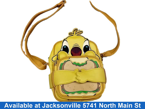 Loungefly Ruben Sandwhich Lilo And Stitch Yellow Purse / Handbag