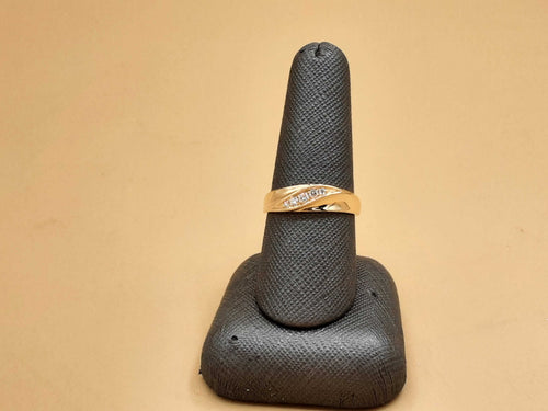 Ring - Wedding Band - Yellow Gold 14k (.585) 3.2 grams Size 9
