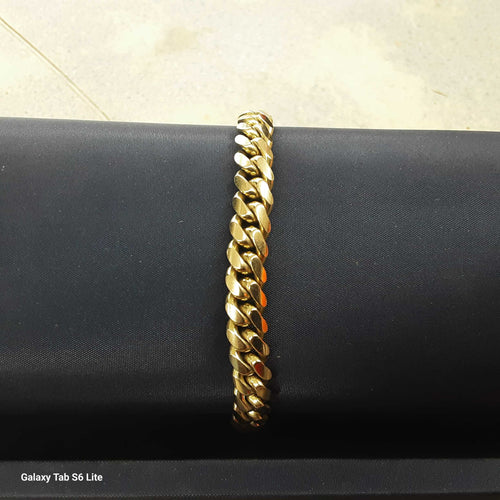 Cuban Link Bracelet - Yellow Gold 14k (.585) 40.9 grams 8 inch