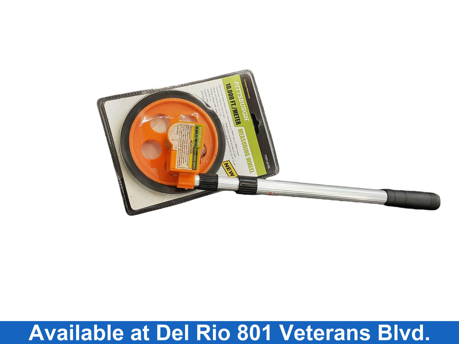 Pittsburgh 62705 Orange Tape Measure / Wheel