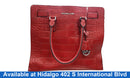 Michael Kors Ap-1408 Red Purse / Handbag