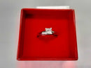 Women's Ring - Solitaire - White Gold 14k (.585) 5.1 grams Size 7
