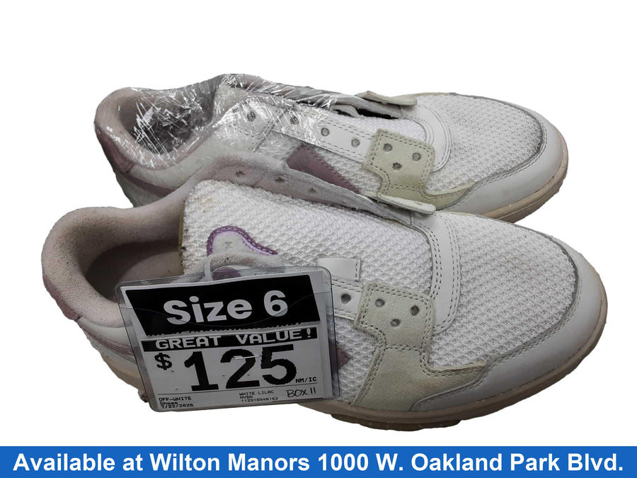Off-white White Lilac Pink