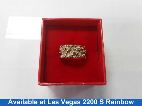 Men's Ring - Yellow Gold 14k (.585) 10.5 grams Size 20
