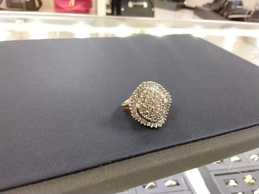Women's Ring - Yellow Gold 14k (.585) 7.9 grams Size 9