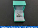 Ring - Engagement Set - White Gold 14k (.585) 5.5 grams Size 5