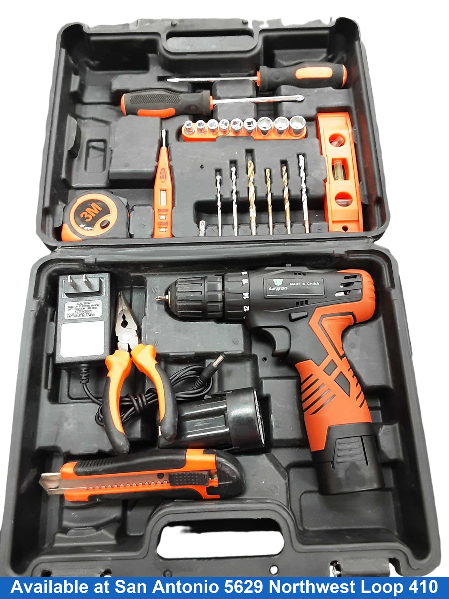 Lenon 8816s Orange Cordless Standard Drill
