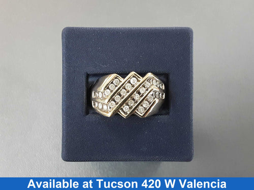 Men's Ring - Yellow Gold 10k (.417) 5 grams Size 10