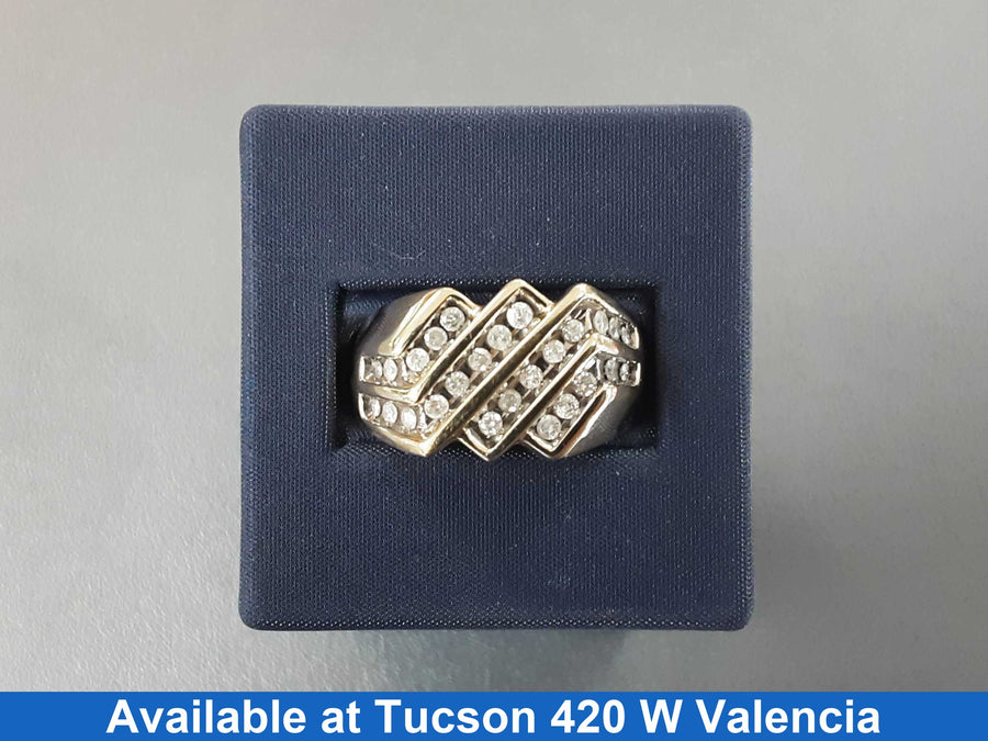 Men's Ring - Yellow Gold 10k (.417) 5 grams Size 10