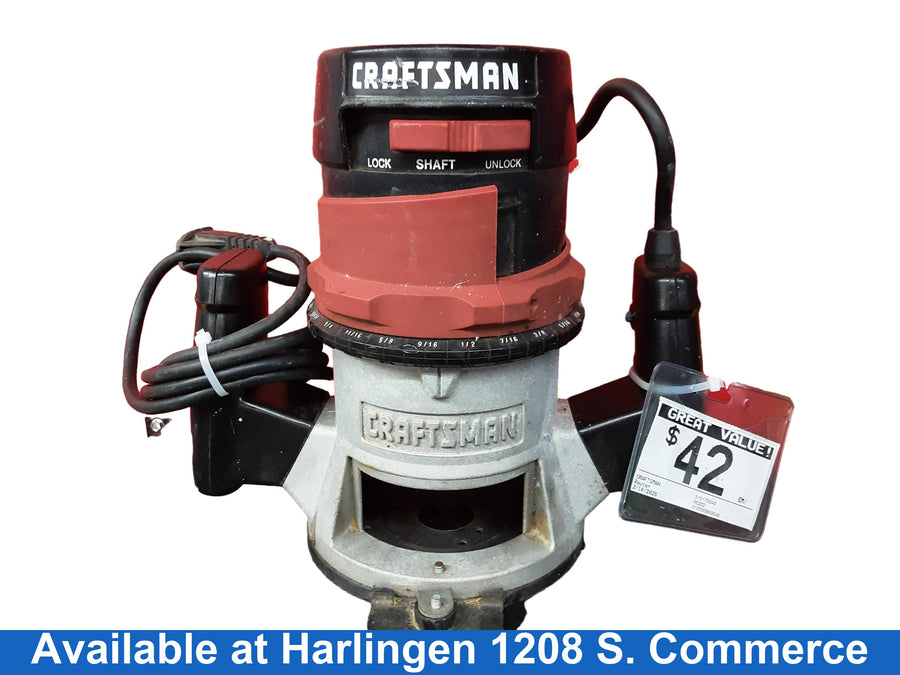 Craftsman 315175040 Black Corded Router