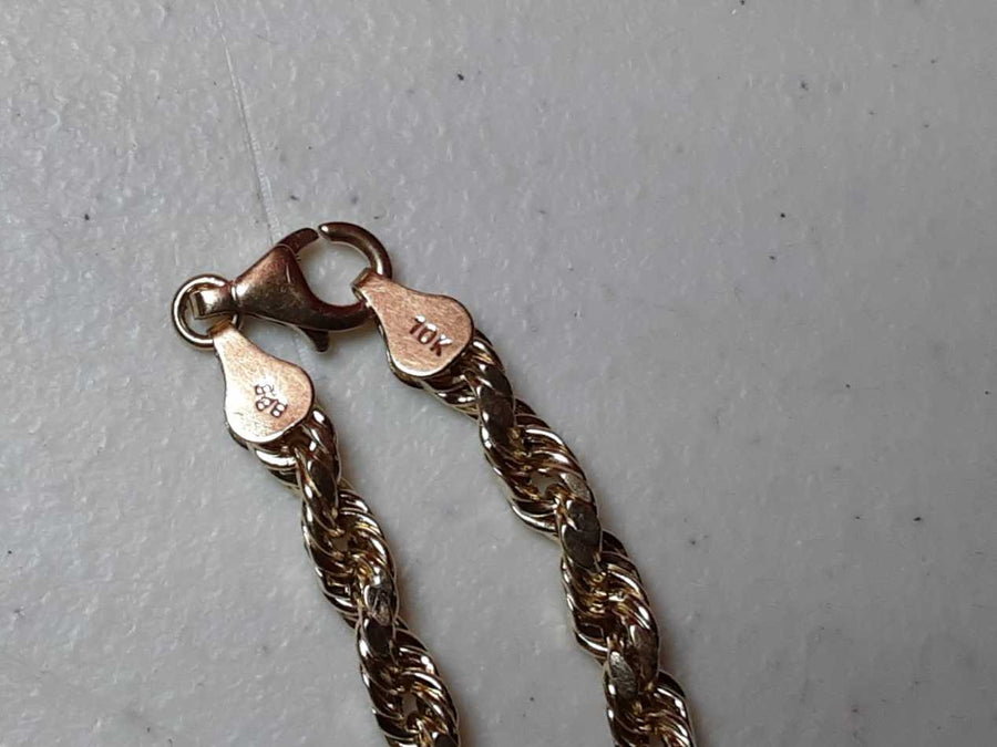 Rope Chain - Yellow Gold 10k (.417) 12.6 grams 24 inch