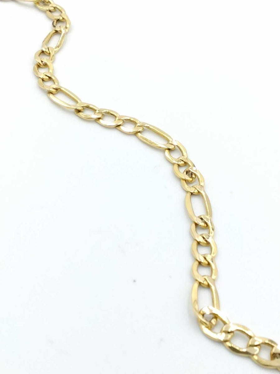 Figaro Chain - Yellow Gold 10k (.417) 5.1 grams 22 inch