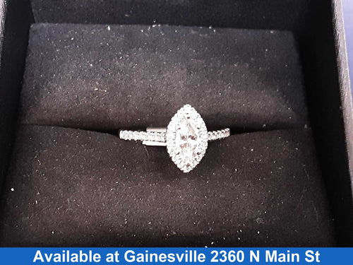 Women's Ring - White Gold 14k (.585) 2.6 grams Size 7.5