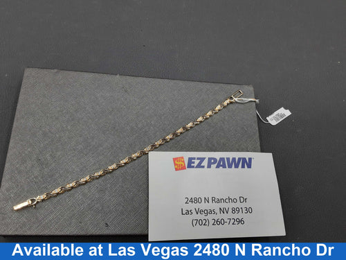 Bracelet - Yellow Gold 14k (.585) 10.8 grams 1 inch