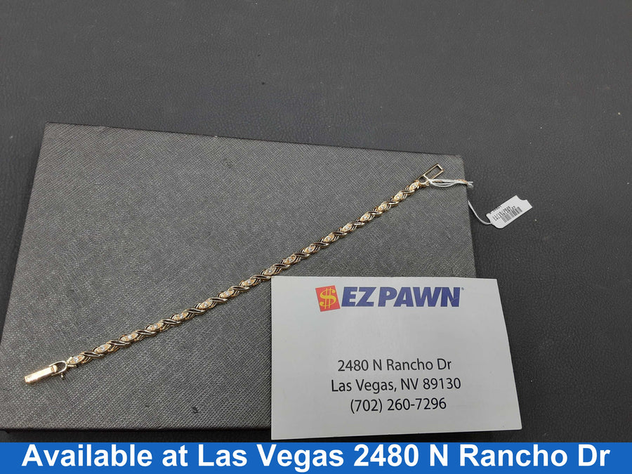 Bracelet - Yellow Gold 14k (.585) 10.8 grams 1 inch