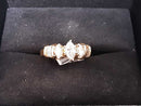 Women's Ring - Yellow Gold 14k (.585) 4.2 grams Size 6.5