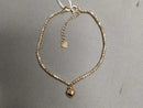 Bead Bracelet - Tricolor Gold 18k (.750) 3 grams 6 inch