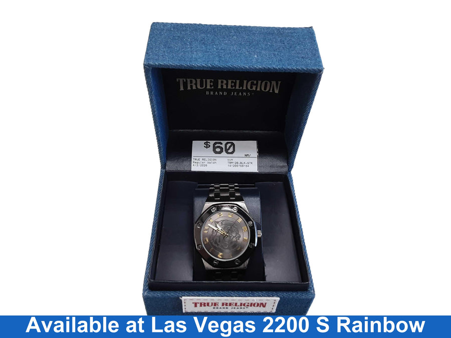 True Religion Black Regular Watch