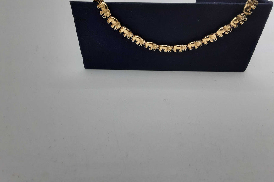 Bracelet - Yellow Gold 10k (.417) 9.5 grams 8 inch