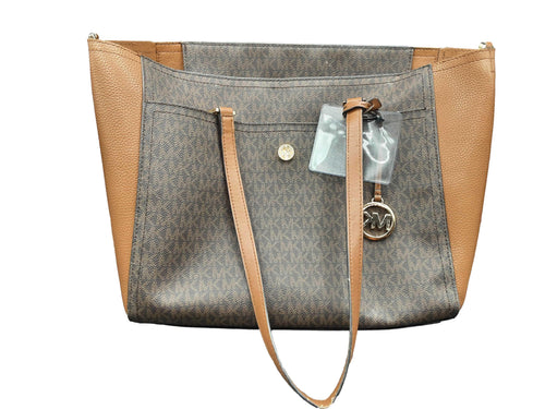 Michael Kors Maise Tote Bag Brown Purse / Handbag