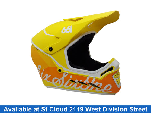 Six Six One 661 Yellow Helmet