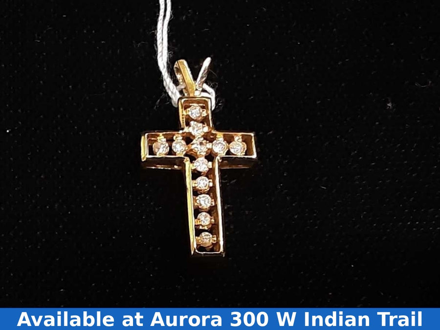 Religious Pendant - Yellow Gold 10k (.417) 1.6 grams