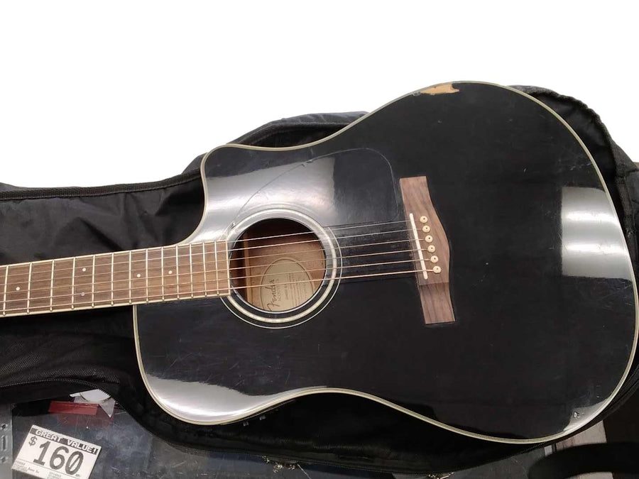Fender Cdy140sce Black Acoustic Bass Guitar