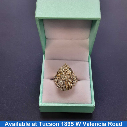Women's Ring - Yellow Gold 10k (.417) 6.5 Grams Size 7