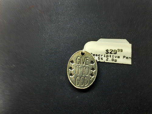 Pendant - Silver 2.8 grams
