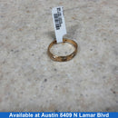 Ring - Wedding Band - Yellow Gold 10k (.417) 2.8 grams Size 12